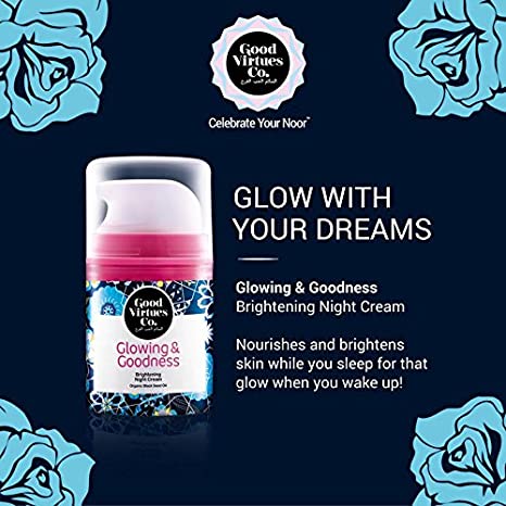 good virtues co night cream