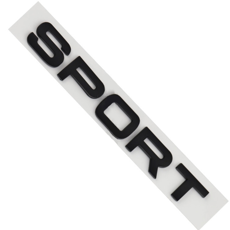 ABS Sports Stickers Car Side Trunk Badge Emblemfor Land Rover Discovery Range Rover Defender Freelander lr4 EVOQUE