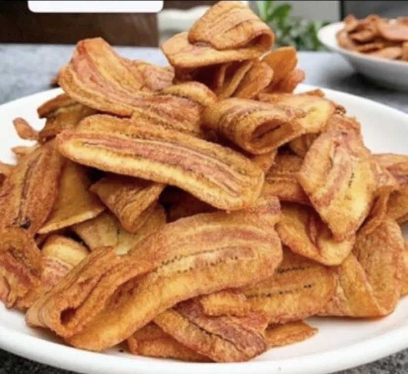 chuối sấy mè gừng 1kg