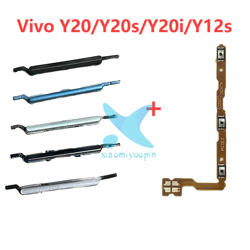 For%20VIVO%20Y20/Y20s/Y20i/Y12S%20Volume%20Button%20Power%20Switch%20On%20Off%20Button%20Flex%20Cable%20Replacement%20-%20Image%202