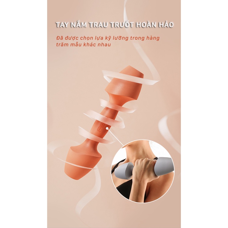 Tạ tay nữ cao cấp thế hệ mới – FED-XM0110 ( 1 cặp)