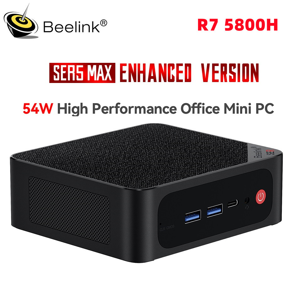 Beelink SER5 MAX Mini PC Win11 Pro AMD Ryzen 7 5800H DDR4 32GB ...