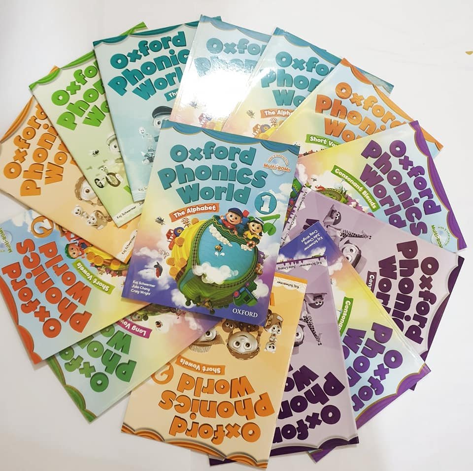 [NHẬP KHẨU] OXFORD PHONIC WORD 10 CUỐN 5 LEVEL
