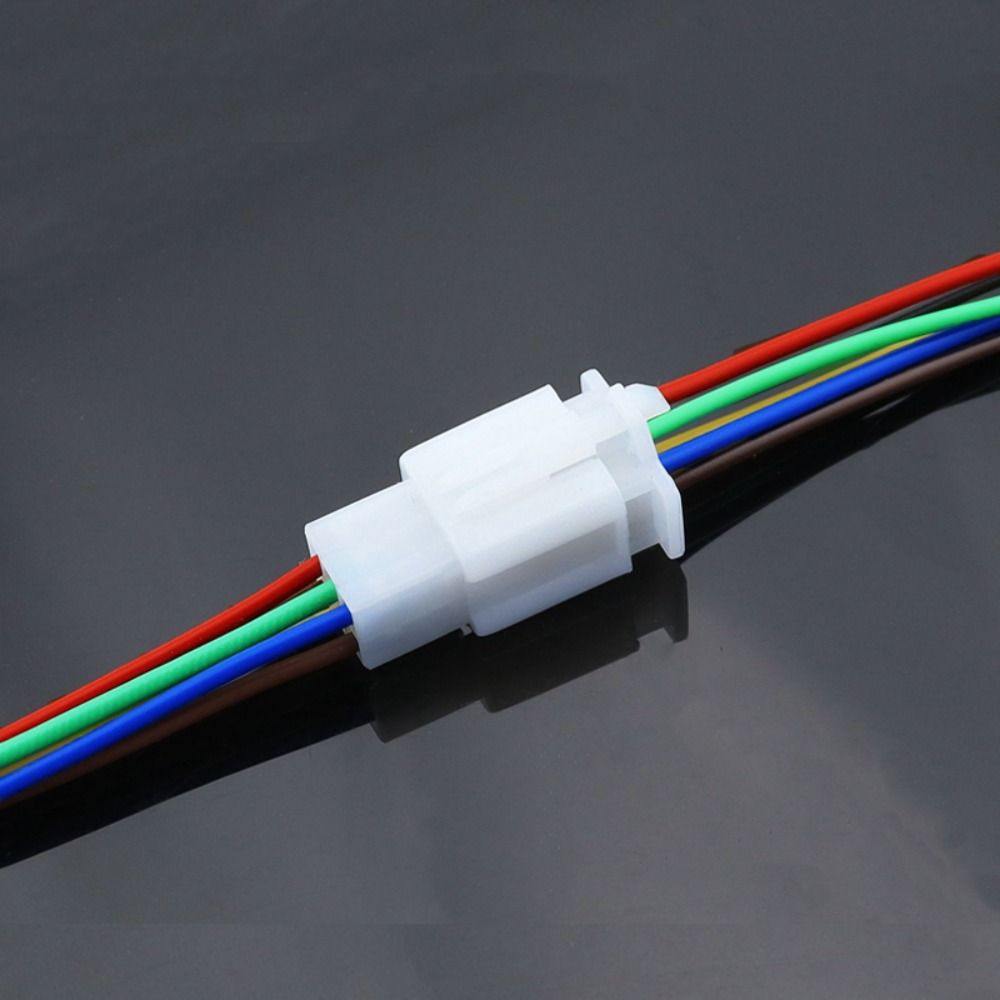 Plumfou 1set 20cm Line Docking Terminal Plug Kits Quick Connection Male Female Terminal Cable 