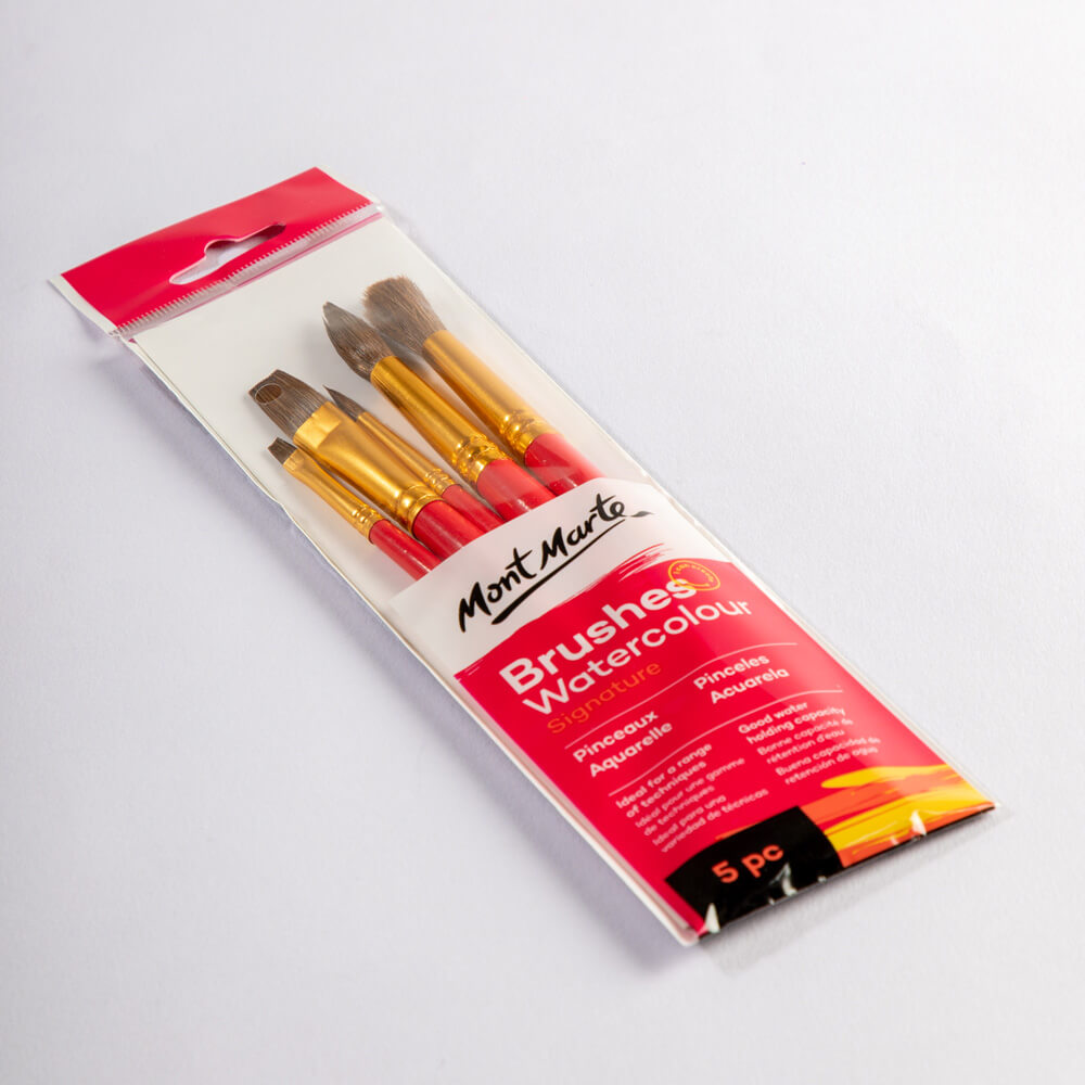 Mont Marte Gallery Series Brush Watercolor-5pc.