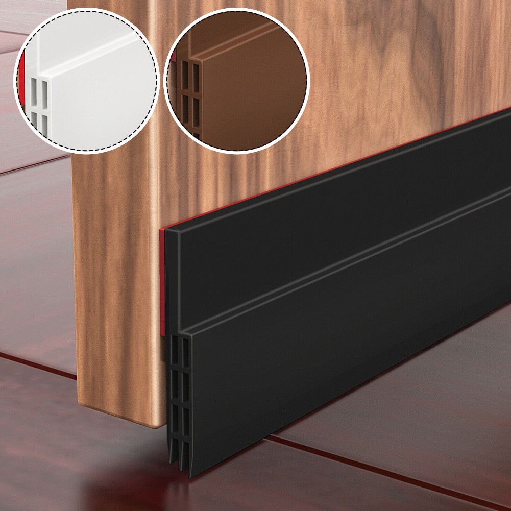 CH Flexible Rubber Door Bottom Stopper Strip Keep the Drafts and Noise Out Delivery Fast