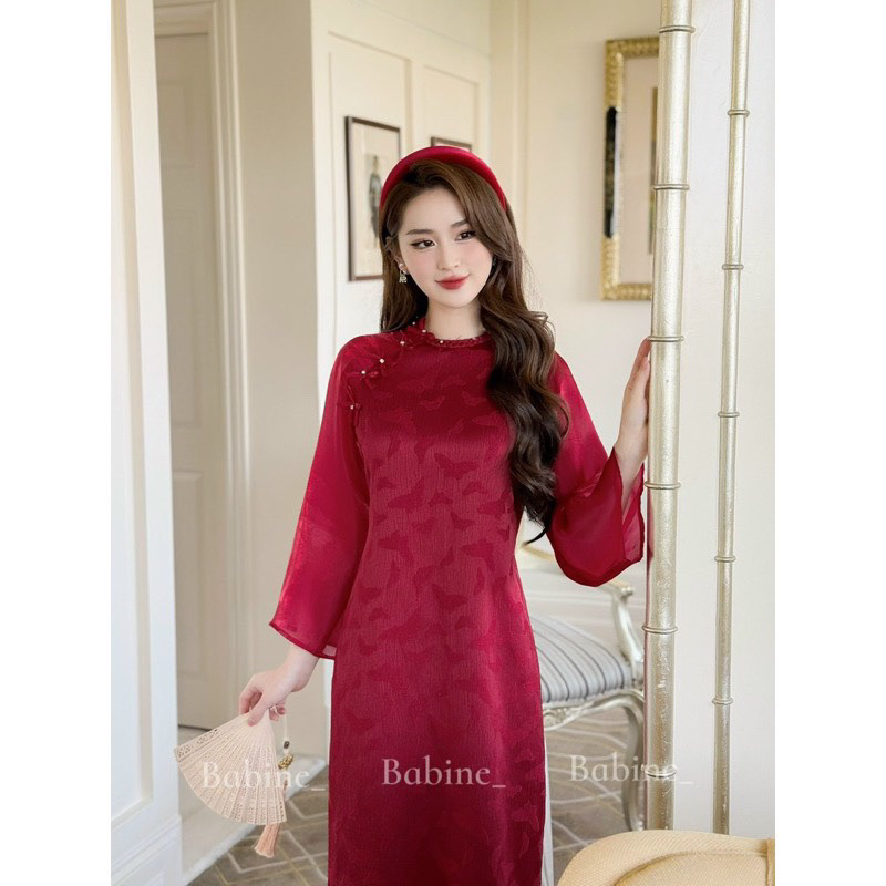 Set áo dài cách tân cho mẹ hoặc cho bé