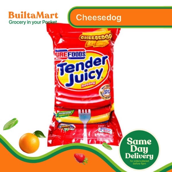 PUREFOODS Tender Juicy Cheesedog 1kg x 2 【公式通販】