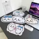 Cartoon Animate Mouse Pads Chiikawa Usagi Hachiware Irregular Waterproof Desk Pad Mouse Mat For Desktop Laptop PC Computer Eatop. 