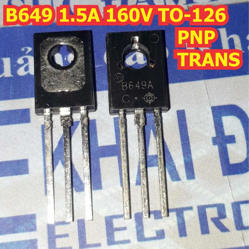 20 con 2sb649 b649 b649a 1.5a 160v to-126 pnp trans loại nghịch kde4309