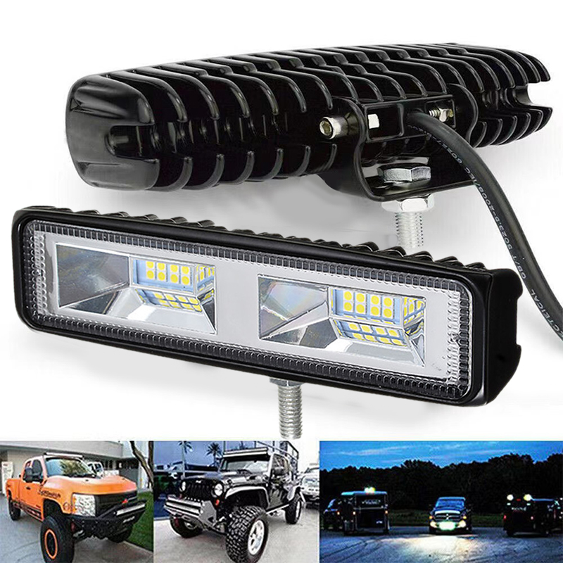Car Work Light LED Headlights 1224V Auto Lighting Accessories Fog