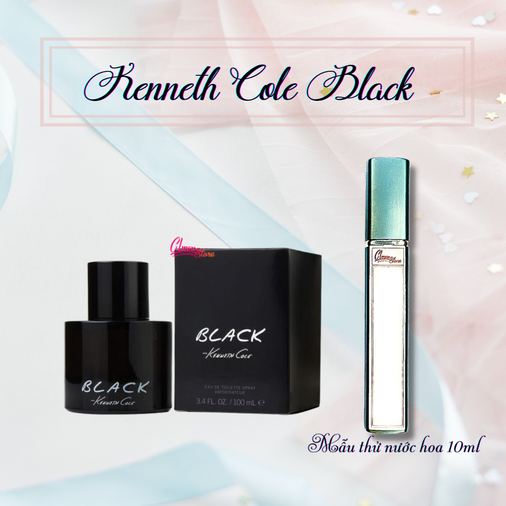 Mẫu thử nước hoa 10ml | Kenneth Cole Black