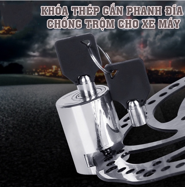 Khóa Chống Trộm Xe Máy, Khoá Thắng Đĩa Xe