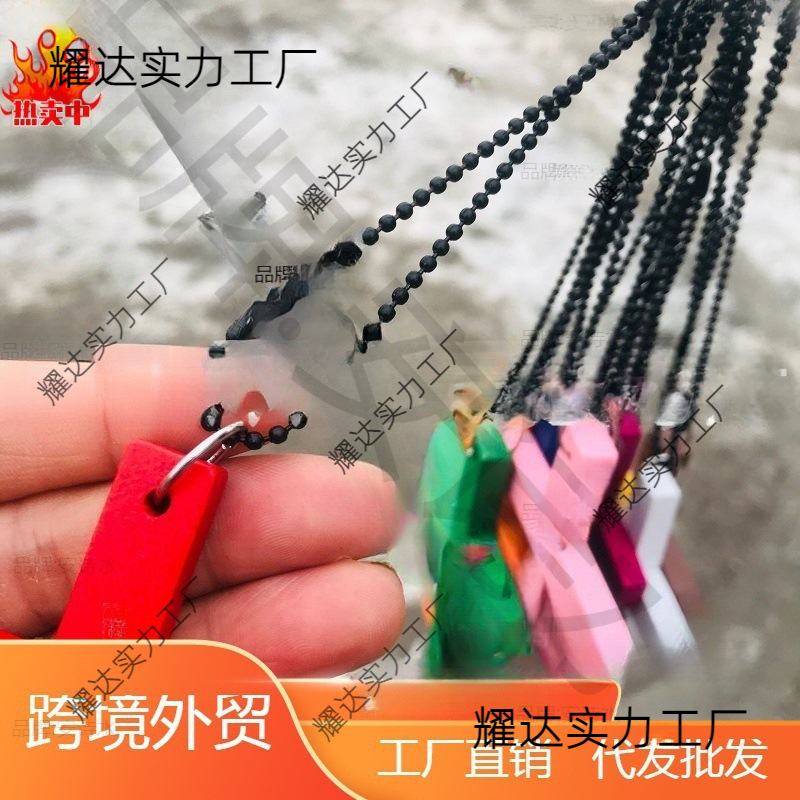 Cross%20Necklace%20Men's%20Jewelry%20Crimson%20Witch%20Simple%20Women's%201%20Trendy%20Woolen%20Chain%20Wooden%20Long%20Separate%20Packaging%20-%20Image%203