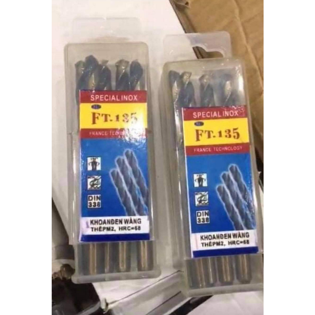 MŨI KHOAN INOX (phi 1 - phi 5.5) NACHI, FR135, FT135