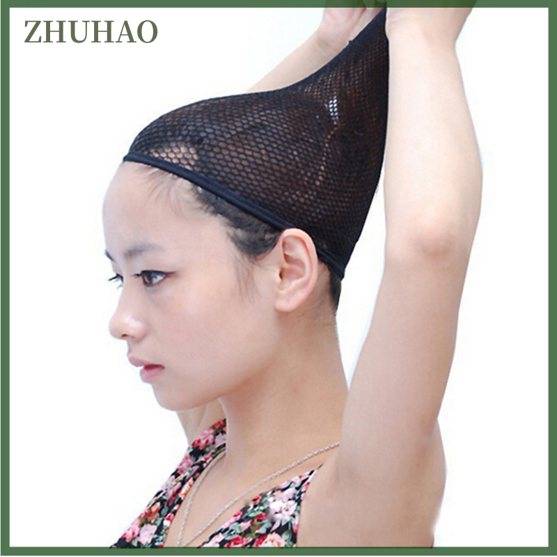 Zhuhao 1 pcs stretchable mesh wig cap elastic hair snood nets for cosplay 8_4