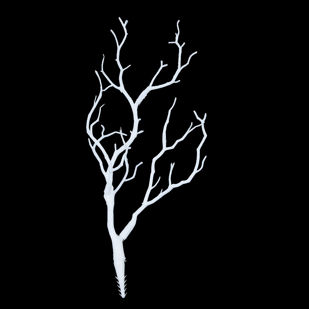 Simulation Tree Branch Dried Twig Home Wedding Decor Gift White/Green/Coffee