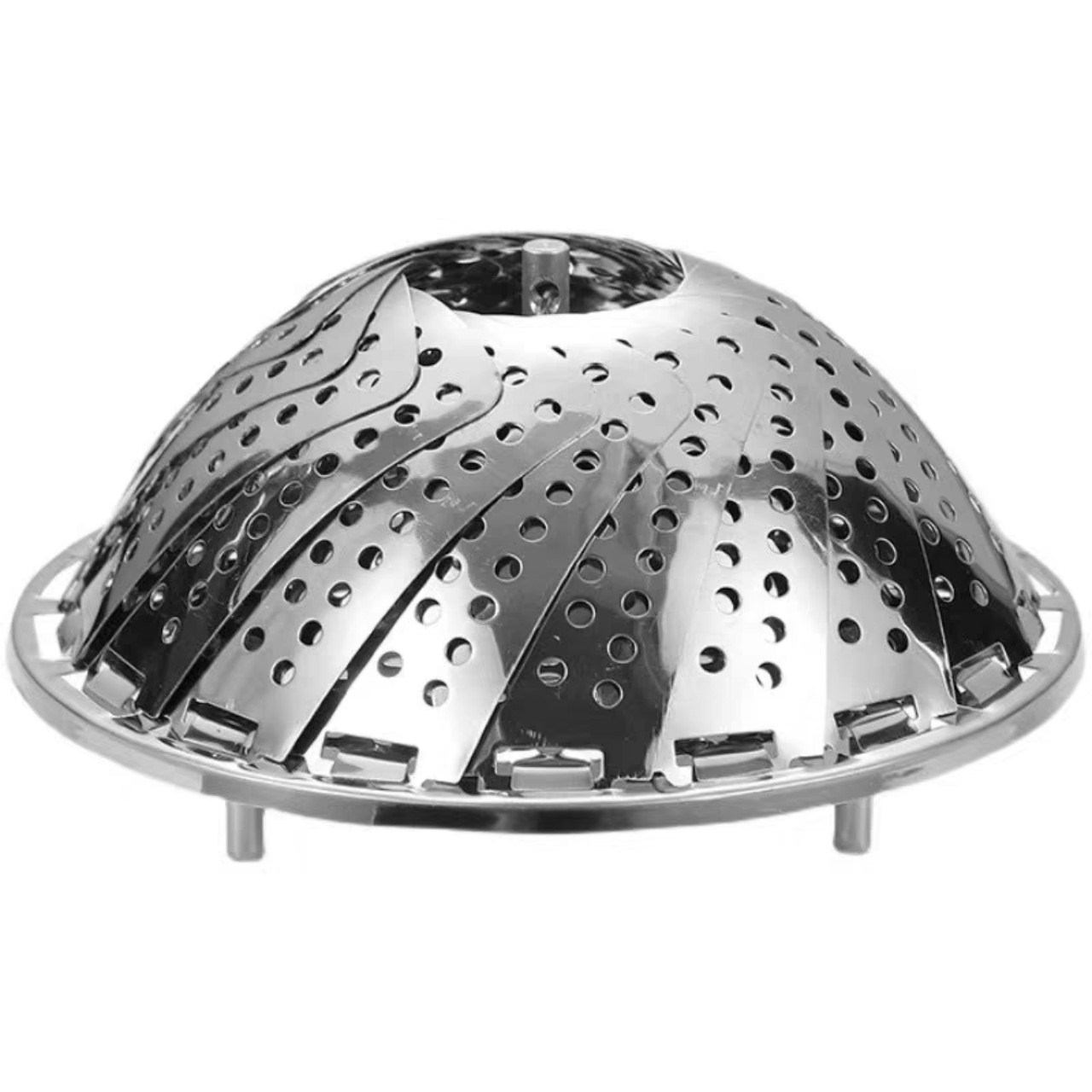 VỈ HẤP,ĐỒ XÔI INOX SIZE 26CM , 3 CHÂN LOẠI DÀY