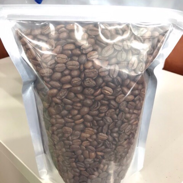 600g Cà Phê Hạt Robusta Nguyên Chất Rang Mộc 100%