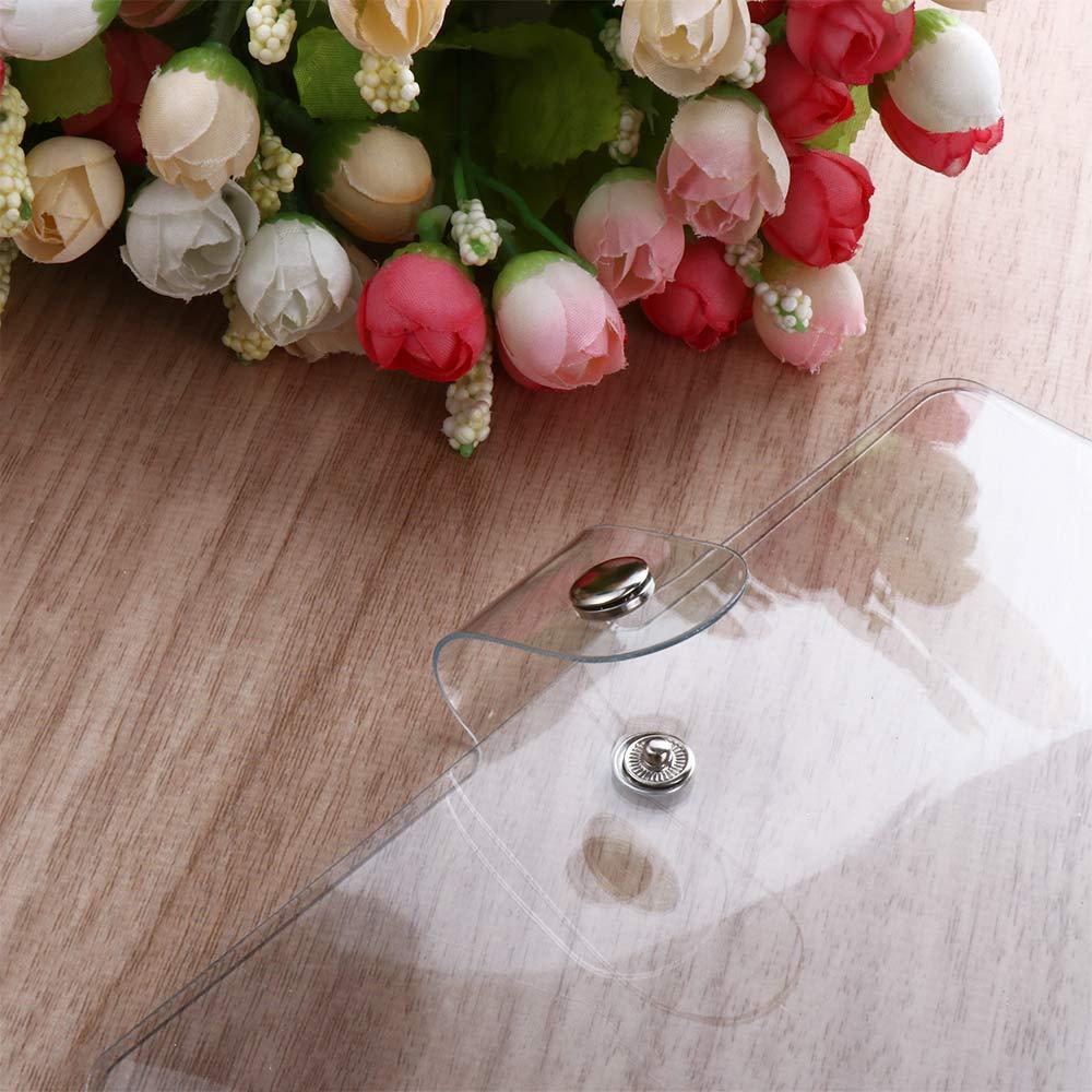 GOLDMINES A4/A5/A6/A7 Office Supplies Plastic Transparent Folder Binder Notebook Planner Loose Leaf Ring