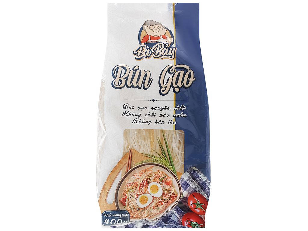 Bún gạo bà bảy gói 400g