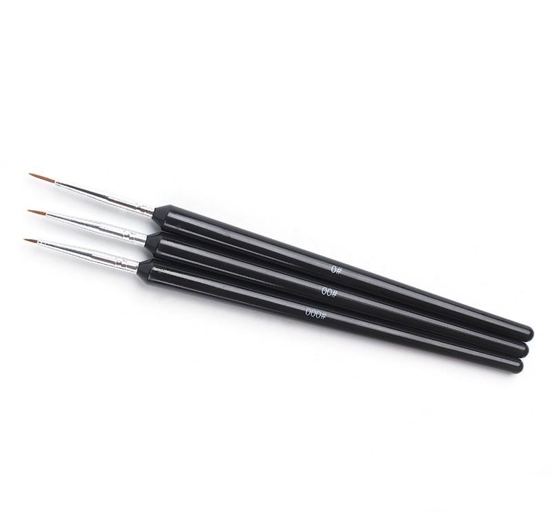 [HCM]Bộ 3 cọ vẽ nét nhỏ.