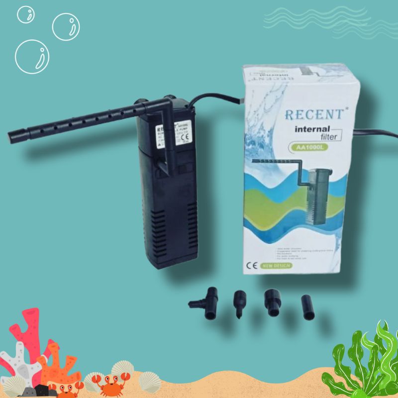 Pompa filter aquarium internal filter RECENT AA 1000L