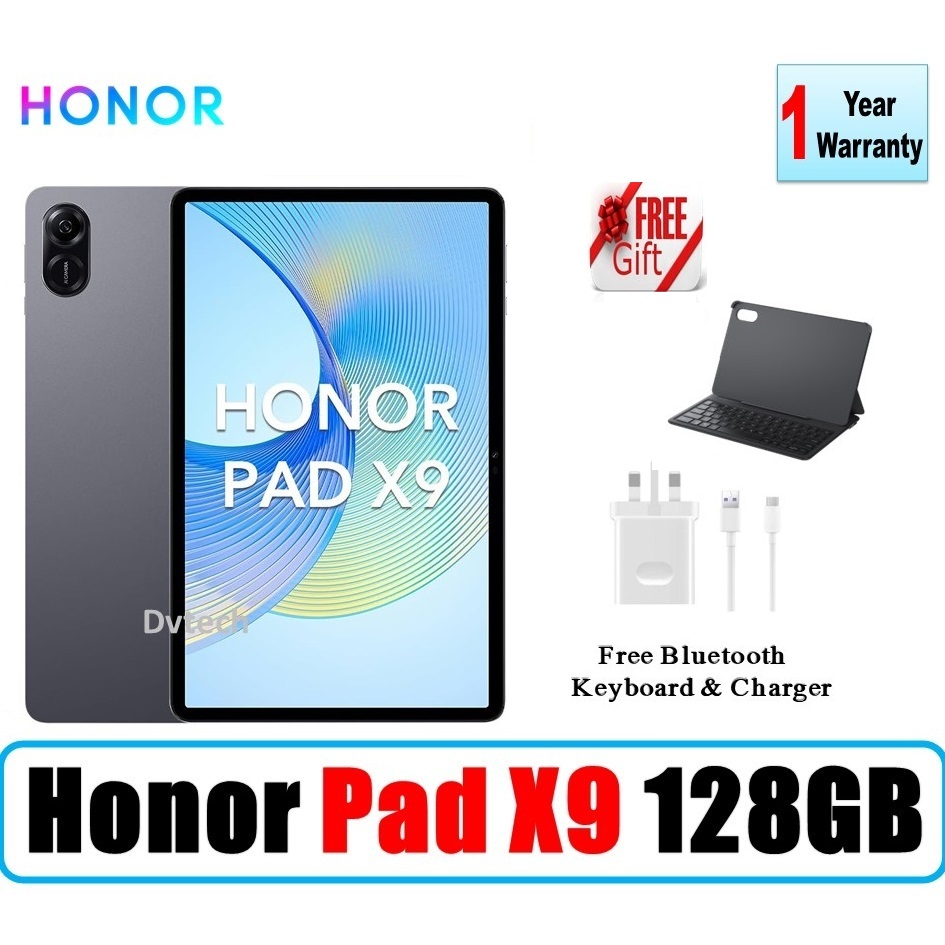Honor Pad 9 (WIFI) | (8GB + 8GB RAM 256GB ROM ) | Honor Pad X9 LTE (4GB