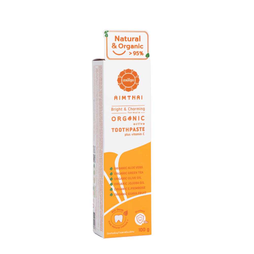 Aimthai organic toothpaste-herbal toothpaste from Thailand