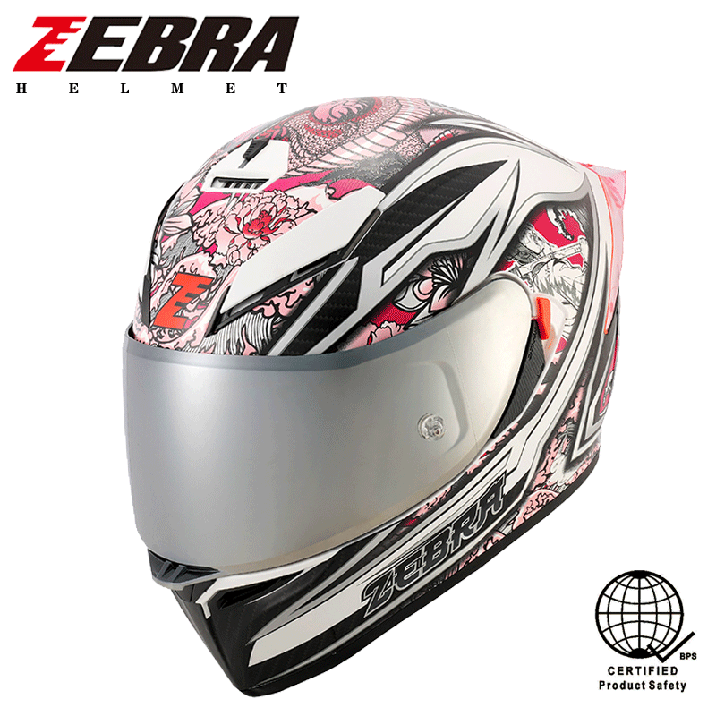 Zebra YM-611 Venom #4 Shibuya Helmet Original Motorcycle
