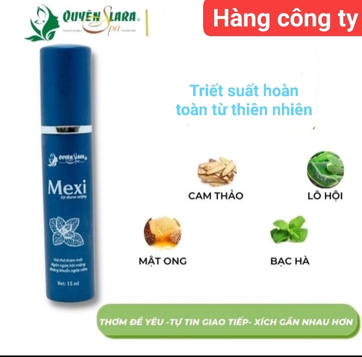 Xịt thơm miệng MEXI Quyên Lara