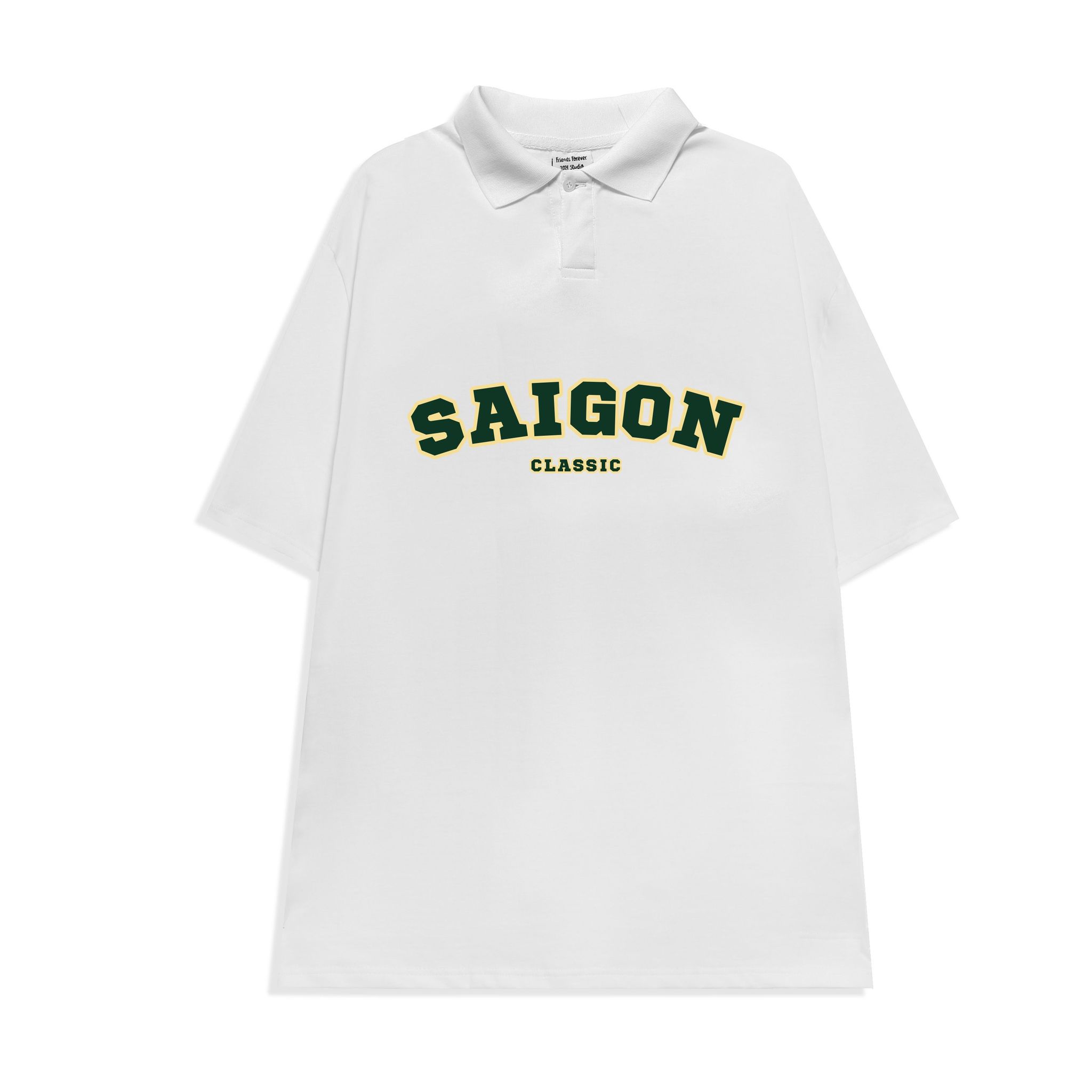 ÁO THUN FF POLO SAIGON CLASSIC GREEN CLOVER