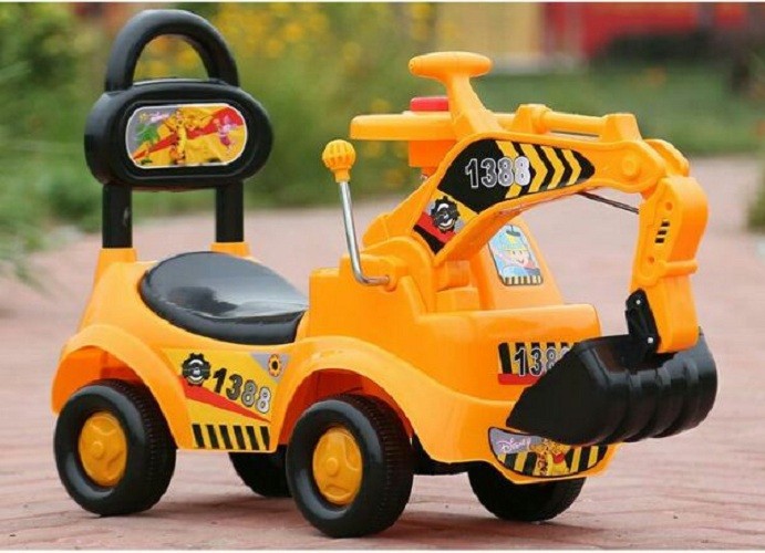 [FREESHIP MAX + MÃ GIẢM GIÁ] - Xe cẩu chòi cho bé đáng yêu (giao màu ngẫu nhiên)