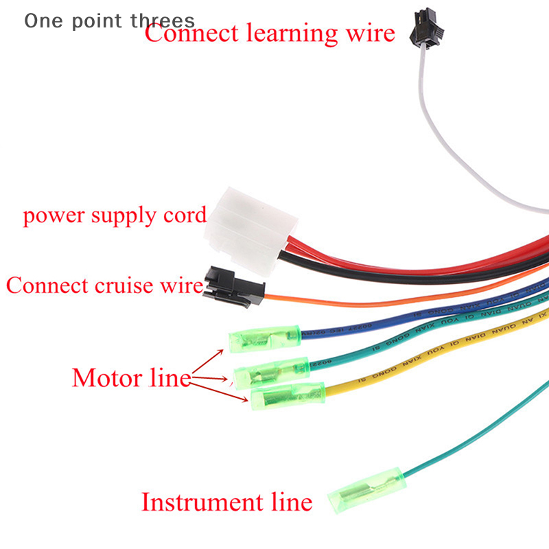 One point threes Bộ điều khiển động cơ không chổi than 36V/48V 350W Bộ điều chỉnh động cơ DC Bộ điều khiển tốc độ