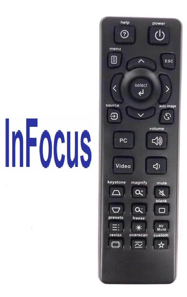 Remote máy chiếu infocus mẫu 2 - điều khiển máy chiếu infocus mẫu 2 - projector