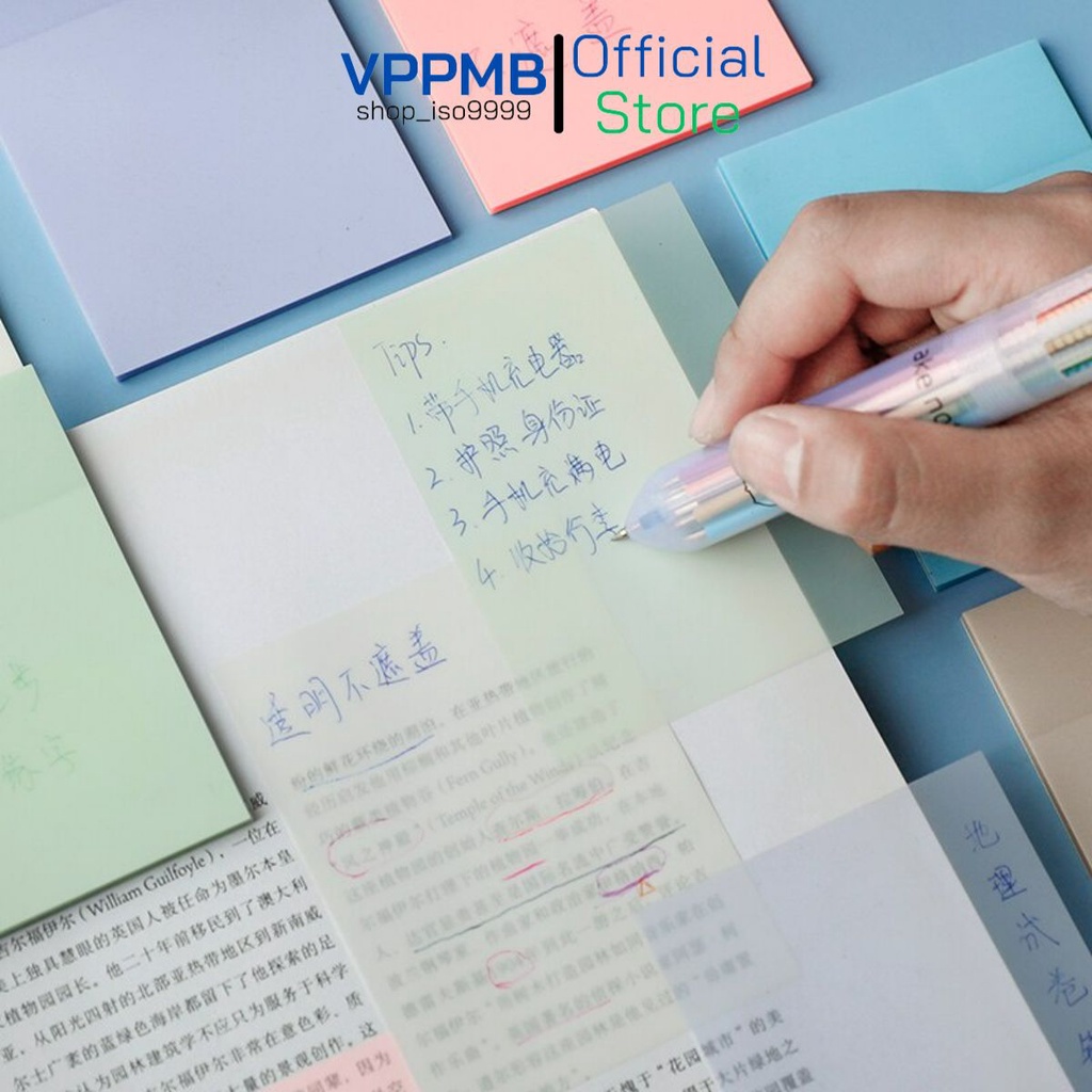 Giấy note trong suốt, Giấy nhớ trong suốt tiện lợi