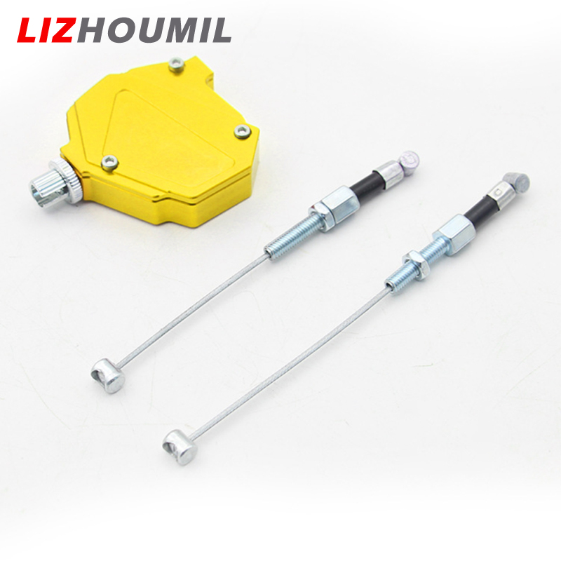 LIZHOUMIL Motorcycle Stunt Clutch Lever Easy Pull Cable System Aluminum Alloy Clutch Stunt Clutch Pull Cable Lever Parts
