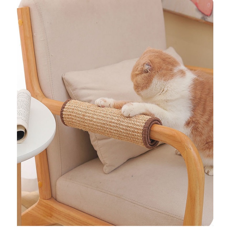 Đi văng mèo đầu bảo vệ Mat mèo scraper cho mèo Cây Gãi bài đồ chơi cho mèo cào sisal Thảm sofa vỏ bọc đồ nội thất