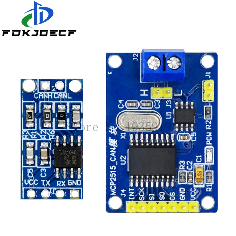 Mcp2515 can bus mô-đun điều khiển board tja1050 Receiver SPI cho 51 MCU cánh tay điều khiển mô-đun giao diện cho Arduino