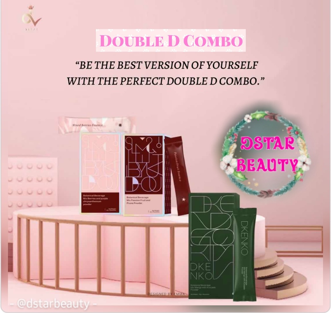 Double D Combo, Consists of Dkenko Pro and DFOU2+, 100% Authentic, Detox, Slimming, Weight Loss and Stem-cell Beauty, SG Seller, Free  Shipping, Comes with free gift