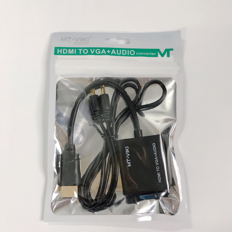 Cáp chuyển đổi hdmi sang vga có âm thanh cáp hdmi to vga ,dây hdmi to vga , dây máy chiếu,
