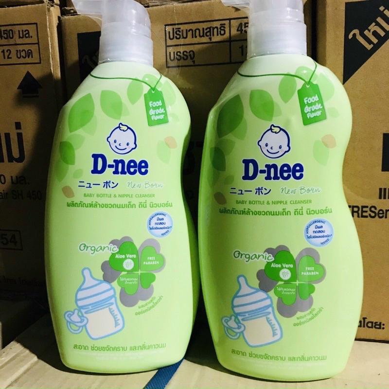 Nước rửa bình sữa cho bé Dnee 600ml