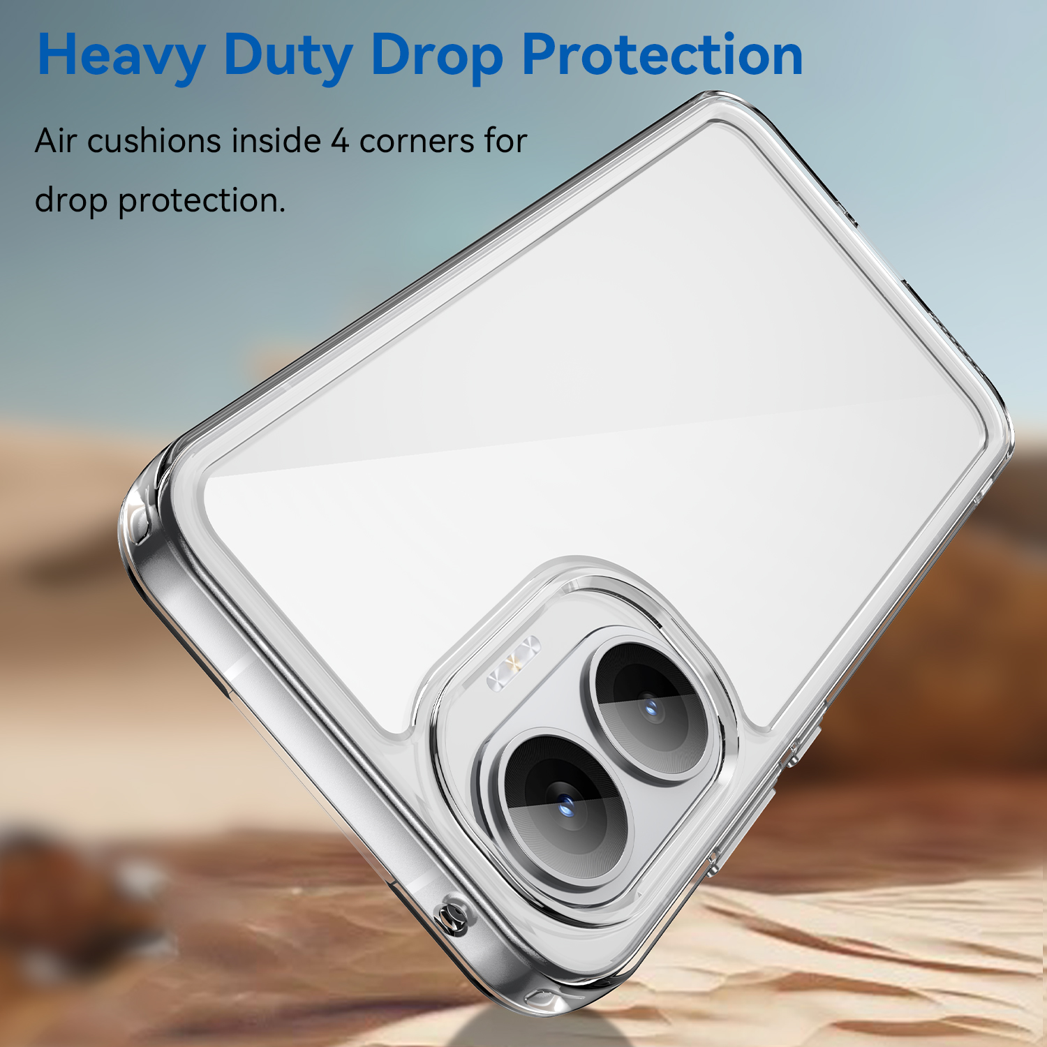 Xiaomi Redmi Turbo 4 Pro Case,Clear Shockproof Phone Case Transparent Cover for Xiaomi Redmi Turbo 4 Pro. 