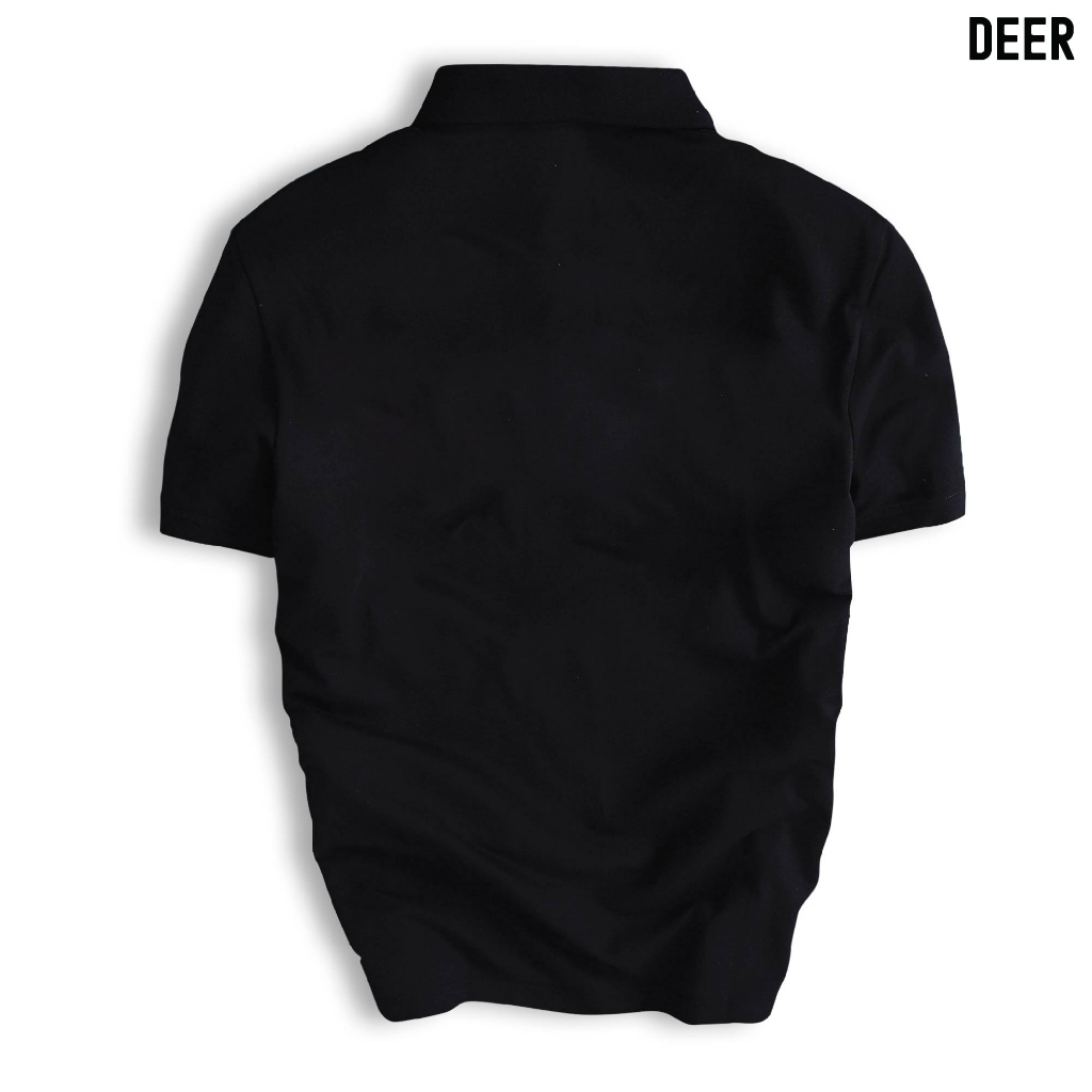 Áo thun Polo DEER cổ bẻ BASIC CVC vải cá sấu co dãn 4 chiều