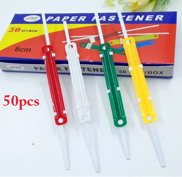 Paper Fasteners Plastic Binding Rings Binder Clip s 8CM - 50/20/10pcs. 