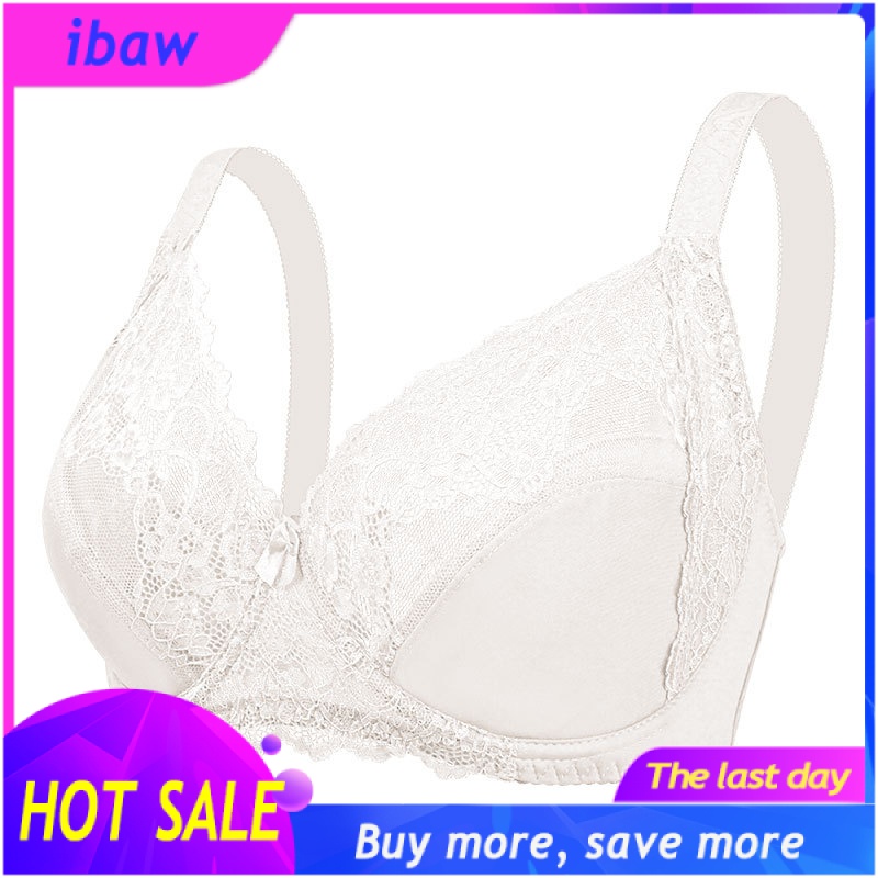 Lace Bra Sexy and Comfortable European and American Large Size Underwear  Women's Adjustable Thin Section Mold Cup Push Up Bra