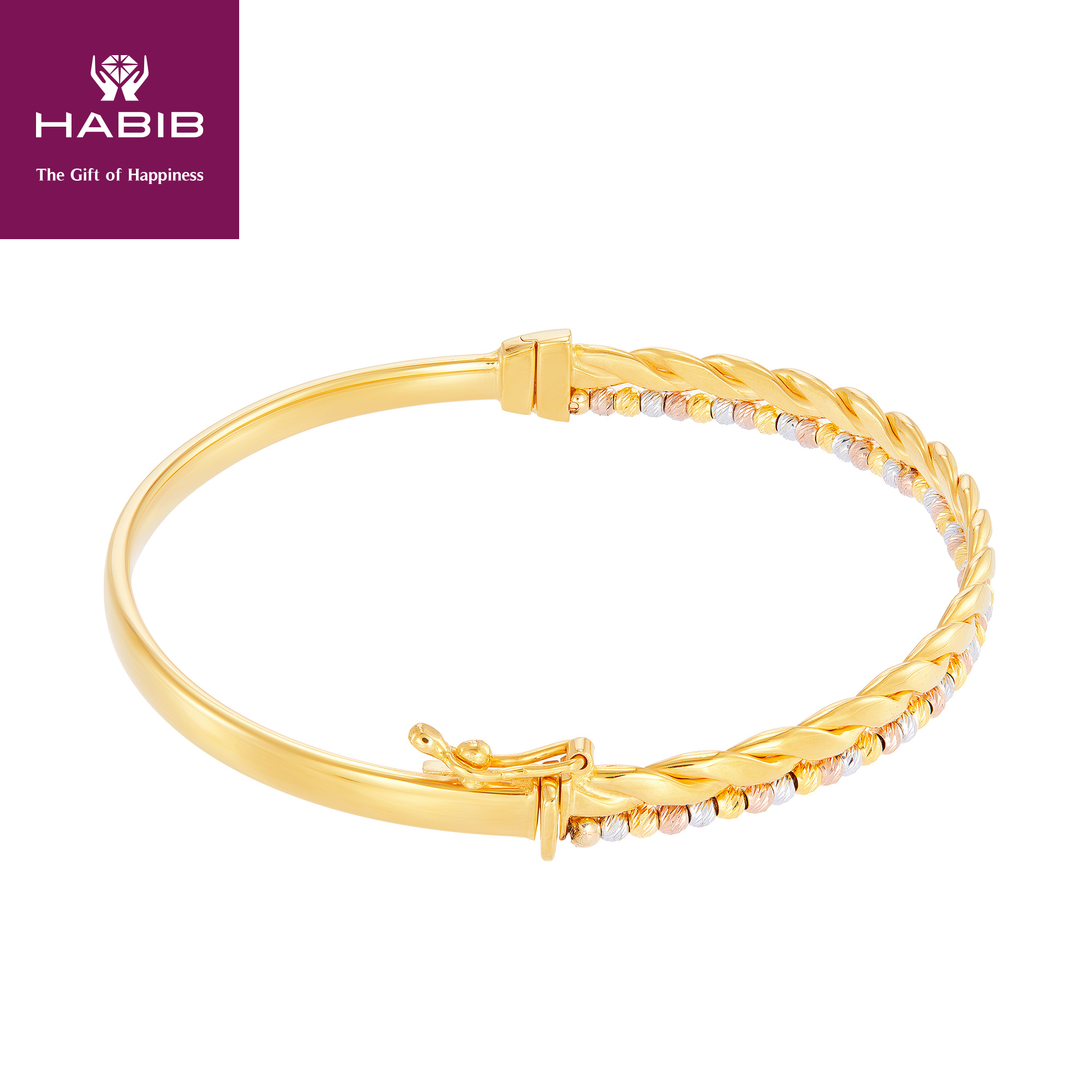 916 gold bangle