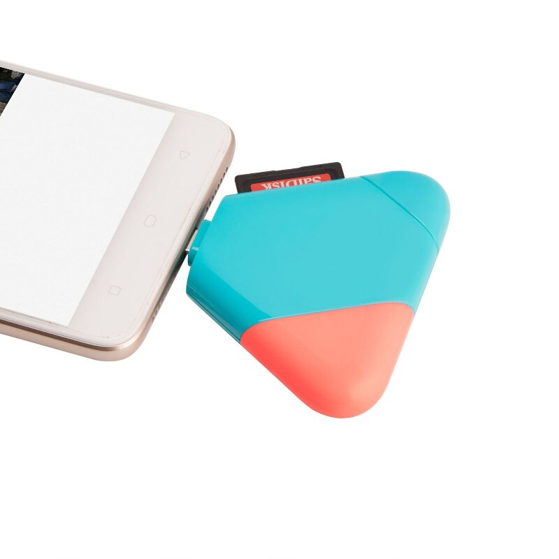 3-in-1 OTG Memory Card Reader SD TF Card Reader for Android iOS Mobile Phones Computer Tablet