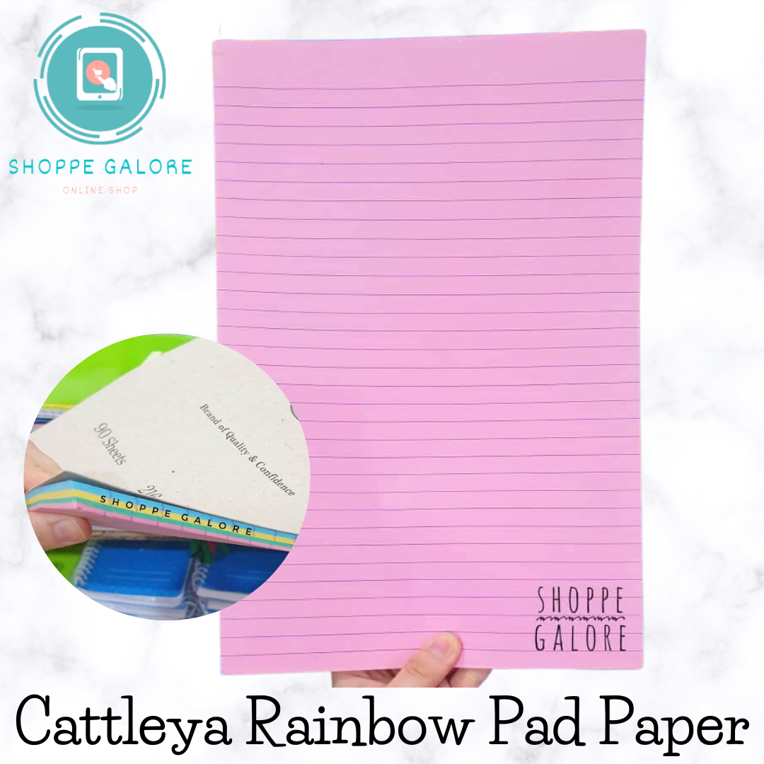 CATTLEYA COLOR RULED PAD PAINBOW PAD PAPER Lazada PH
