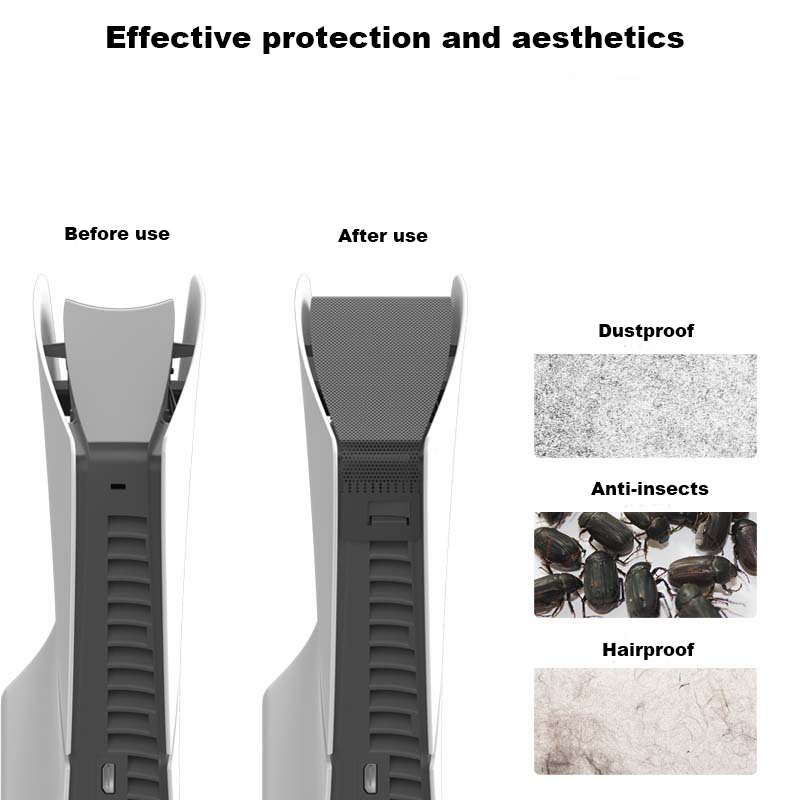 Console Side Dust Proof Filter Cover Dust Net And Cooling Vents Dirty Prevent mesh For PS5 Slim